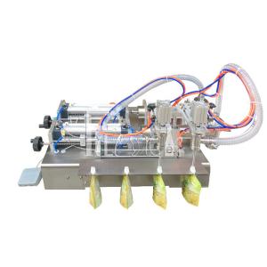 Quality High Viscosity Spout Pouch Pneumatic Benchtop Piston Filler wholesale
