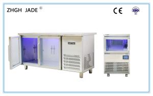Quality Led Blue Light Commercial Refrigerator Freezer Stainless Steel Material wholesale