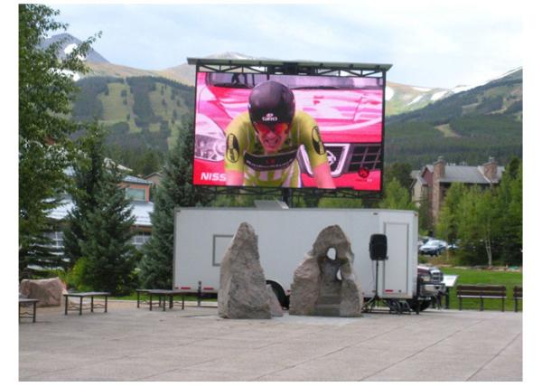 Full Color Outdoor LED Billboard 6mm For Airport Flight Information Display /