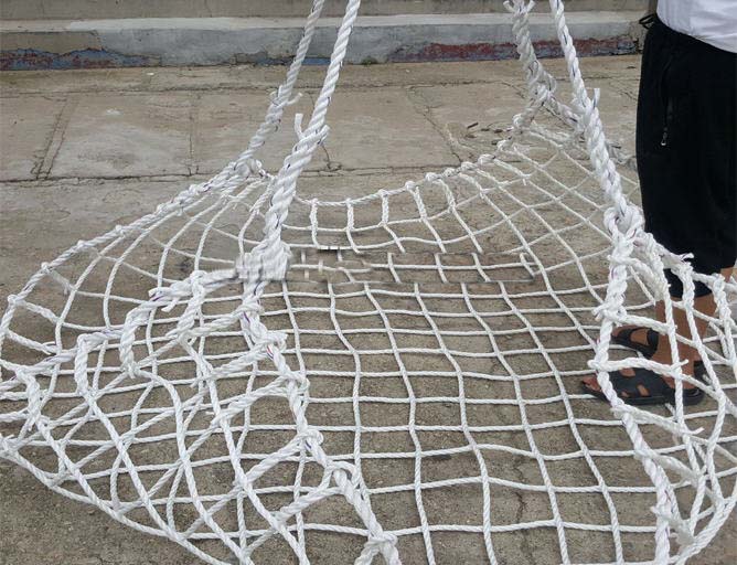Customized 2.5mx2.5m 2T Breaking Load Truck Lifting Pick Up Cargo Net for Heavy Duty