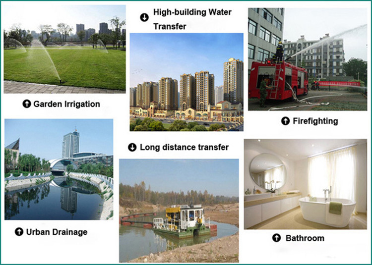Bathroom Commercial Electric Water Pump Stainless Steel Easy Installation