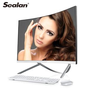 Quality Dual Frequency ODM 27 Inch All In One Desktop Computer Wifi 2.4GHz wholesale