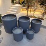 Shop The Latest Collection Of Fiber Clay Planters For Outdoor Space