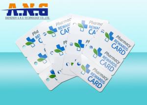 Quality 3 Up PVC Combo Vip Business Cards With Barcode For Membership Management wholesale