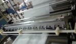 Heat sealing polythene bag making machine , automatic bag making machine