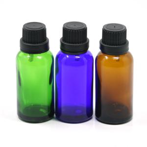 Quality OEM Essential Oil Glass Dropper Bottle 30ml Capacity Screen Printing Surface wholesale