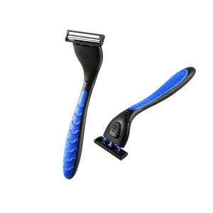 Quality Plastic Double Blade Razor , Good Hardness 2 Blade Disposable Razor wholesale