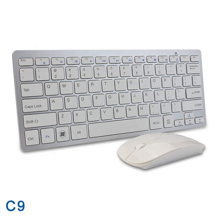 Home Office Slim Keyboard Mouse Set Wireless With Long Service Life