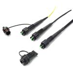 IP SC APC Outdoor Armoured Cable Assembly FTTA FTTH Hoptic Fiber Optic Patch