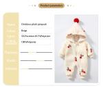 Kids clothing winter children clothes Christmas elk Christmas pajamas Jumpsuit
