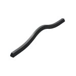 600mm Aluminum Cabinet / Drawer Handles Contemporary Gold Wave