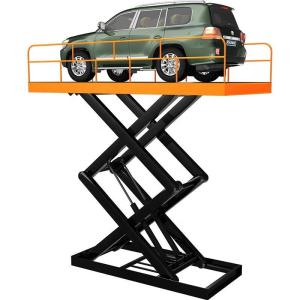 Quality 5000kg Hydraulic Electric Scissor Car Lift Table For Parking wholesale