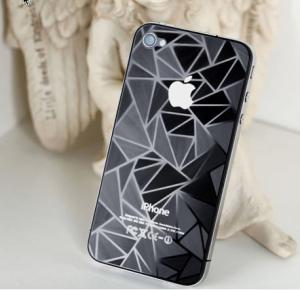 For iphone 4 anti-fingerprint screen protector with anti-oil water proof