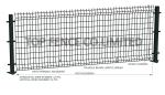 3D wire mesh fence panels