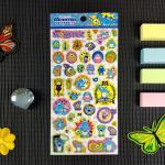 CMYK Hot Stamping Stickers Self Adhesive Label Transparent Cartoon Sticker