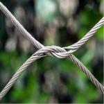 Hand Woven Stainless Steel Netting Mesh Durable Acid / Alkalinity Resisting