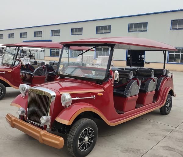 2 Passenger Capacity Golf Cart Vehicle With 4 KW Motor Power And Durable