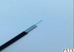 Flexible FTTH Drop Fiber Optic Cable Home Network , Flame Retardant
