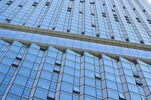 Quality Custom Office Building Curtain Wall Aluminium Soundproofing With Light Control wholesale