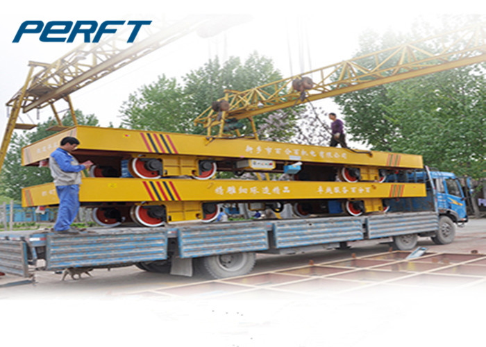 U-shape or roller cable reel motorized steel coil transfer car on rails for factory aluminum coils cargo transportation