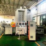 Pneumatic Aluminum Foil Food Container Machine Fully Automatic High Speed
