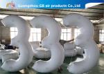 White PVC Inflatable letters / inflatable numbers for party decoration or