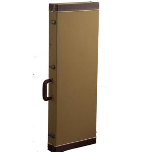 Quality Plywood Bass Guitar Hard Case Tweed Foam + Plush Linner wholesale