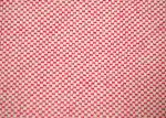 100 Cotton Fabric / Red And White Striped Fabric For Furniture Upholstery