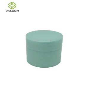 Quality Mint Green Cosmetic Cream Jar , Plastic Lotion Jars Glossy Face Finish wholesale