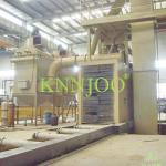 Steel Plate Roller Conveyor Shot Blasting Machine Cleanliness Sa.2.5~3.0