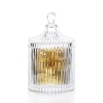 Old Fashioned Multifunctional Vintage Glass Sweet Jars Simple Transparent