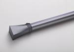 aluminum material 28mm diameter 1.5mm thick heavy duty curtain rod for home