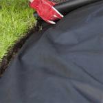 Horticulture 50gsm Biodegradable Black Landscape Fabric