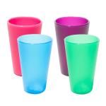 Reusable Shatterproof Stemless Wine Glasses 20 Ounce Silipint Bomber