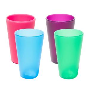 Quality Reusable Shatterproof Stemless Wine Glasses 20 Ounce Silipint Bomber wholesale