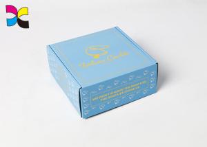 Quality Glossy Lamination Retail Shipping Packaging Embossing With Personalised Shape wholesale