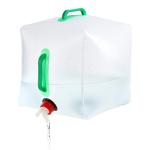 CE Folding Camping Water Bag Transparent 10L Collapsible Water Container 20L