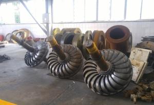 Quality Stainless Steel Turgo Turbine Wheel 0.9m 500kg For High Speed Turbine wholesale