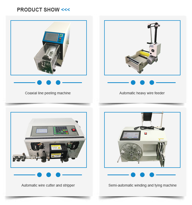 High precision Cable tie Winding Coiling and Cutting Tying machine with length measurement