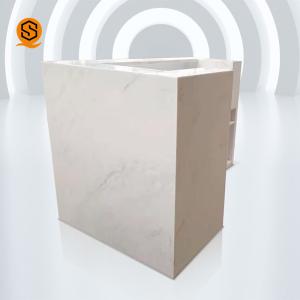 Quality Stick Seamless Solid Surface Reception Counter ISO9001 Repairable wholesale