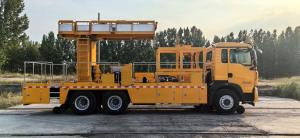 Quality Railway Vehicle Mounted Platform Traction Speed 35km/H 1435mm wholesale
