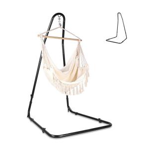 Quality Adjustable Heavy Duty Hammock Chair Stand for Easy Collapsible Porch Swing Chair wholesale