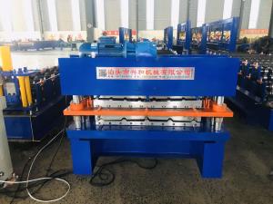 Quality double layer panel high efficiency cold roll forming machine wholesale