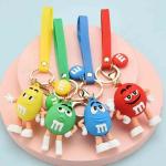Custom Cartoon Silicone Key Chain Bag Pendant Diy Accessories Accessories