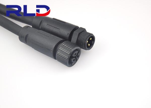 3 Core Waterproof Outdoor Lighting Connectors Waterproof Electrical Connectors
