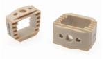 High Density PEEK Plastic Parts PANTONE Color 0.01mm~0.1mm Tolerance