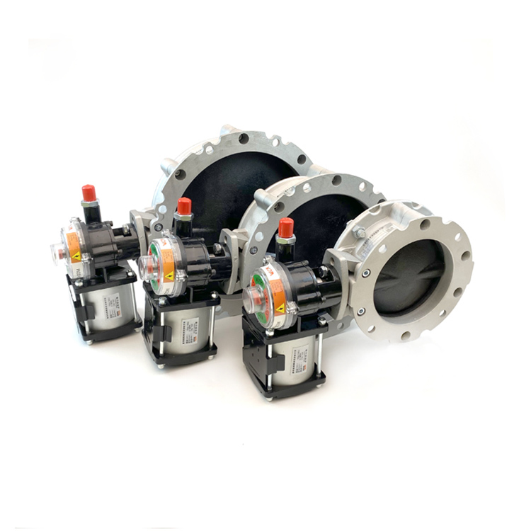 Batching Plants Butterfly Valves 8in/10in/14in/16in For Powdery And Granular Materials