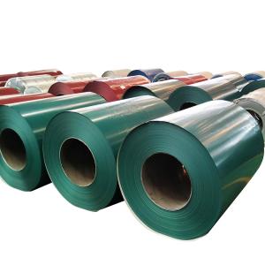 Quality DX51D Prepainted Galvanized Steel Coils 9-15um Hot Dipped wholesale