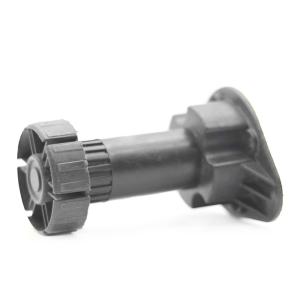 Quality Plastic Plastic Cabinet Legs , Adjustable Furniture Hardware Fittings wholesale