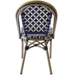 UV Resistance 1.5mm Aluminum Bistro Style Dining Chairs